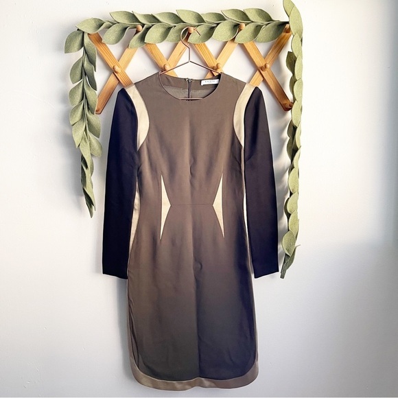 Givenchy Olive Green Sheath Dress - Picture 1 of 11